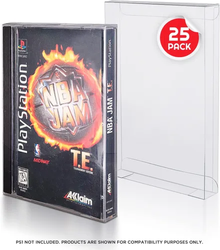 Miniatura 3 de EVORETRO Protector de caja de juegos para Sega CD, Saturn y Sony PS1 Longbox Games – 0.016 in de grosor a granel bolsas de juegos de cajas