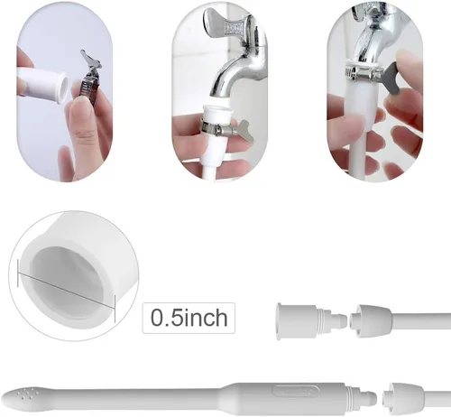 Miniatura 2 de FST Juguete de masturbación masculina Ducha Lavadora de bolsillo Limpiador de coño Juguetes para adultos Muñecas inflables Grifo de agua Palo limpio