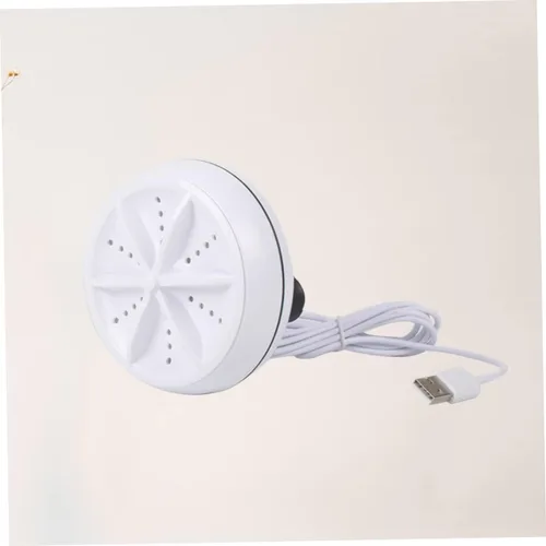 Miniatura 8 de LIFKOME Mini lavadora portátil limpiador para viaje máquina de sonido para adultos Lavadora portátil Mini lavadora secadora Cable USB