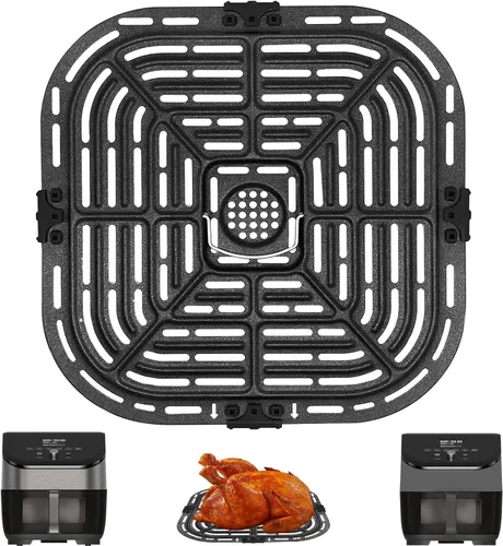Miniatura 9 de Sartén para freidora de aire para olla instantánea Vortex Plus 6 en 1, horno freidora de aire de 4 cuartos de galón, 7.5 x 7.5 pulgadas, piezas