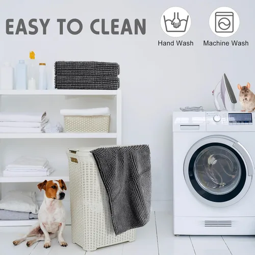 Miniatura 7 de Amylove 4 piezas de forro polar lavables para jaula de cobayas, mascotas, perros, gatos, ropa de cama de entrenamiento para animales pequeños