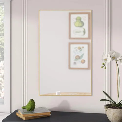 Miniatura 31 de MIRUO - Espejo de pared para colgar sobre la puerta, marco de poliestireno para baño, dormitorio, sala de estar, dormitorio y más
