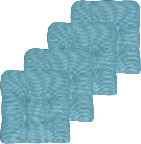 Miniatura 14 de Sweet Home Collection Cojines de espuma viscoelástica triturada de alta calidad con parte trasera de goma microdot antideslizante de 16 x 16 x 3.25