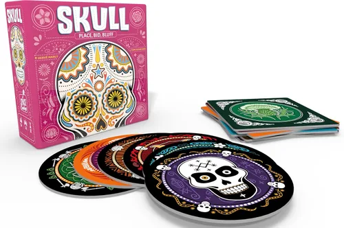 Juego de mesa de calaveras – Juegos de fiesta para adultos y adolescentes, calaveras, deducción social, diversión para adultos, juego de mesa