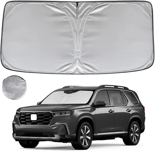 Miniatura 17 de KAYZT Parasol para parabrisas para Honda Civic 2022-2025 11.ª generación, parasol plegable para ventana delantera, accesorios de ajuste personalizado