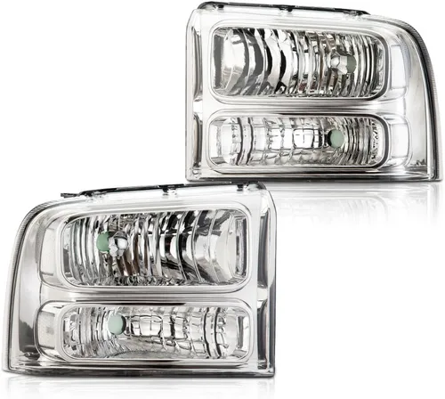 Miniatura 32 de GRAND ORANGE - Juego de faros delanteros, compatible con Ford F250 F350 F450 F550 1999-2004, para Ford Excursion 2000-2004, lado del conductor
