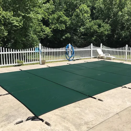 Miniatura 25 de WaterWarden Cubierta de seguridad para piscina premium, 14 x 28 pies para piscinas a nivel del suelo, garantía de 20 años, resistencia y durabilidad