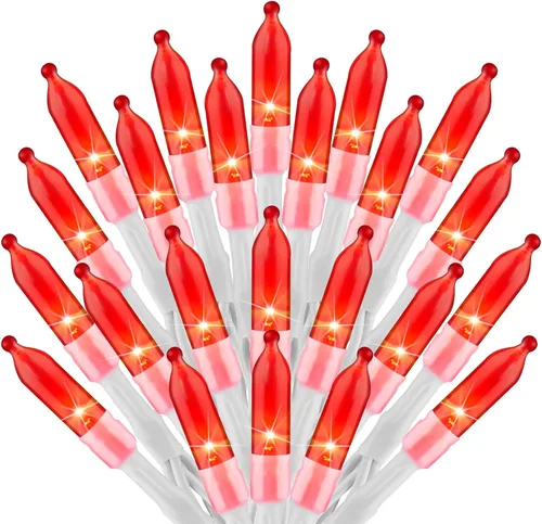 Miniatura 11 de Minetom Guirnalda de luces de Halloween para exteriores, 39 pies, 100 luces LED impermeables de Navidad con 8 modos de iluminación para Halloween