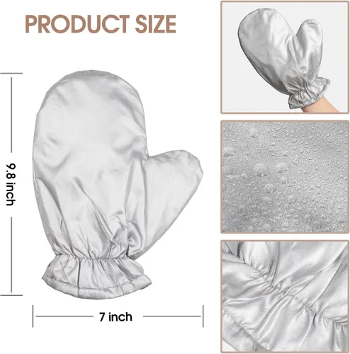 Miniatura 4 de Newbealer 2 guantes de planchado de vapor de ropa, guantes protectores antivapor resistentes al calor para vaporizadores de ropa, accesorios