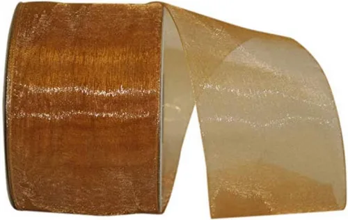 Miniatura 9 de Reliant Ribbon 25621-053-09C Cinta transparente de gasa, 1-1/2 pulgadas x 100 yardas, azul