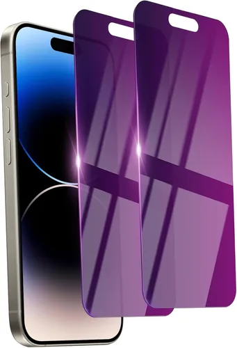 Miniatura 20 de Paquete de 3 protectores de pantalla de privacidad para iPhone 17 Pro Max, vidrio templado de 6.9 pulgadas, protección ocular antiespía, cobertura