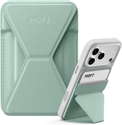 Miniatura 14 de MOFT Soporte magnético para cartera compatible con iPhone serie 17/16/15/14/13/12, ajuste de ángulo y soporte de teléfono compatible con MOVAS