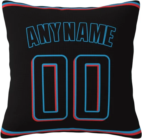 Miniatura 22 de Funda de almohada personalizada: personaliza cualquier nombre y número, regalo de béisbol personalizado para hombres y mujeres, funda de almohada MT