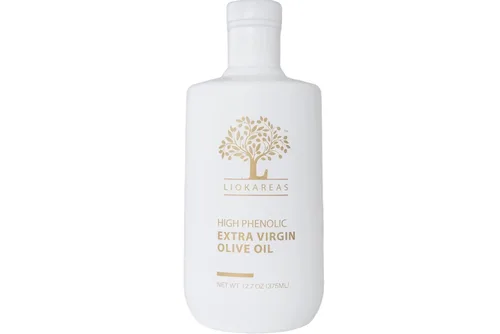 Aceite de Oliva Virgen Extra Rx Alto en Fenólicos – Prensado en Frío, Rico en Oleocantal, Naturalmente Alto en Antioxidantes, Sabor Intenso –