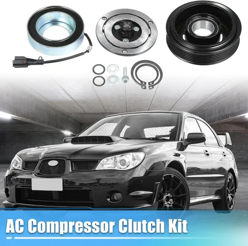 Miniatura 2 de uxcell Juego de embrague de compresor de CA Reemplazar para Subaru Impreza 2012-2016 A/C Embrague Conjunto de reparación