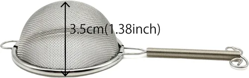 Miniatura 5 de Tamiz matcha, colador de té, 3 pulgadas, acero inoxidable 30 malla fina, fabricado en Japón