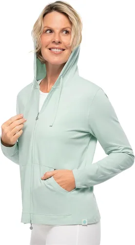 Miniatura 59 de Sudadera con capucha para la costa, de Coolibar, para mujer, UPF 50+, protege del sol
