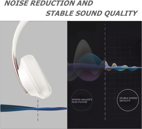 Miniatura 3 de Almohadillas de repuesto para auriculares, fundas para almohadillas para auriculares Bose 700 con cancelación de ruido NC700 para auriculares sobre