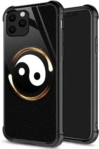Miniatura 33 de ZHEGAILIAN Funda para iPhone 11, protección de grado militar, esquinas a prueba de golpes, funda antiarañazos para iPhone 11, nebulosa verde