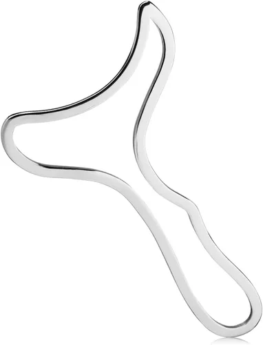 Miniatura 6 de ONUEMP Paleta Gua Sha de Acero Inoxidable, Herramienta de Masaje Terapia, Kit de Maderoterapia Colombiana para Drenaje Linfático, Eliminador