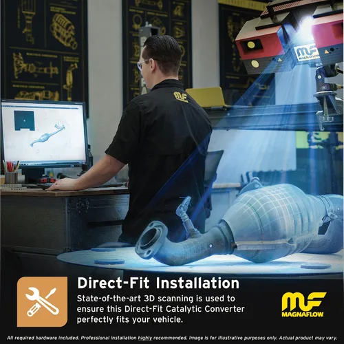 Miniatura 4 de Catalizador MagnaFlow 24416: grado HM, ajuste directo (compatible con EPA)