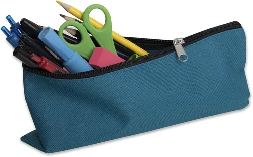 Miniatura 6 de Paquete de 24 estuches a granel, estuche a granel con cremallera para niños, escuela, oficinas 24 estuches en 8