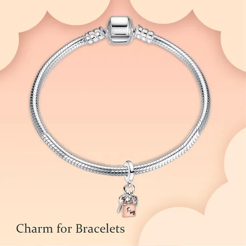 Miniatura 4 de Daily Beads fit Bracelets Necklace,925 Sterling Silver Pendant Beads,Christmas Halloween Birthday Valentine's Day Gifts for Women Wife