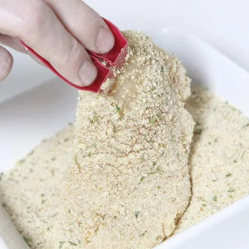 Miniatura 6 de Yardwe Paquete de 12 pinzas de plástico resistentes al calor, para un agarre limpio y comer sin problemas de aperitivos, alas de pollo y alimentos