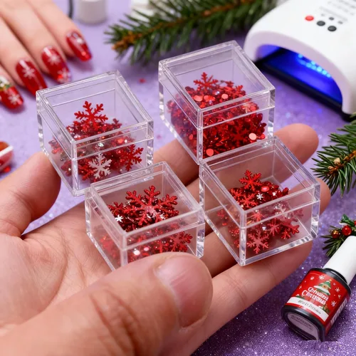 Miniatura 6 de KissYou Caja Pequeña de Acrílico con Tapa Cajas Transparentes de Caramelo para Exhibición Decoración de Fiesta Cubo Cuadrado de Plástico