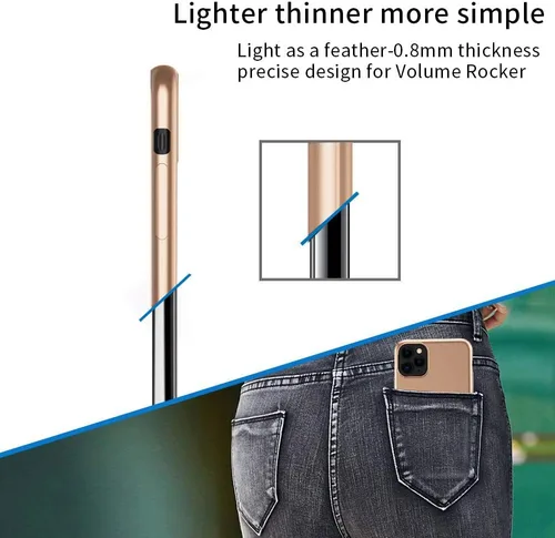 Miniatura 6 de X-level Funda para iPhone 11 Pro Max, delgada y suave TPU superficie mate, funda ultradelgada para teléfono, ligera, protectora completa