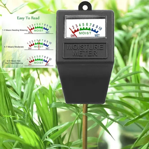 Miniatura 3 de Medidor de humedad del suelo, higrómetro de plantas, sensor de humedad de plantas, monitor de agua para plantas en maceta, jardín, granja, césped