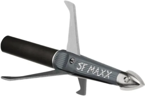 Miniatura 3 de New Archery Products Spitfire Maxx - Cabezal mecánico de despliegue frontal con 3 cuchillas de diámetro de corte de 1.75 pulgadas, duradero