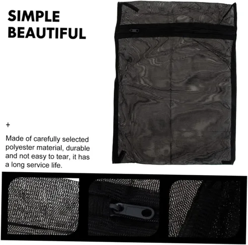 Miniatura 8 de CHILDWEET Bolsas de malla para lavandería, paquete de 8 con cremallera para lavado delicado y organizador de almacenamiento de viaje para brasieres