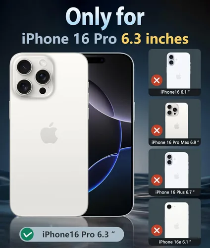 Miniatura 768 de FNTCASE Funda para iPhone 13 Pro-Max: Fundas magnéticas transparentes compatibles con Magsafe Slim anti amarillamiento protección contra caídas