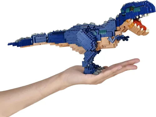 Miniatura 3 de nanoblock - Dinosaurs - Dinosaurio Deluxe Edition Giganotosaurus, kit de construcción de la serie Advanced Hobby