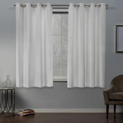 Miniatura 19 de Cortinas exclusivas para el hogar, de terciopelo, pesadas, para ventanas, paneles pares