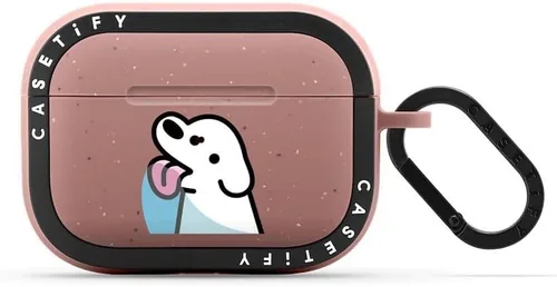 Miniatura 6 de CASETiFY Bounce Airpods Pro (1ª/2.ª generación) - Funda con anillo, negro Kingsnake - carbón mate