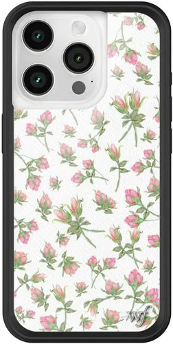 Miniatura 46 de Wildflower - Fundas compatibles con Apple iPhone 15 Pro Protector de goma negro, certificado de prueba de caída de 4 pies, propiedad de mujeres