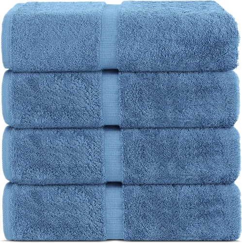 Miniatura 77 de Chakir Turkish Linens - Toallas turcas de alta calidad 100% algodón para baño, 13 x 13 pulgadas (6 toallas pequeñas, aguamarina)