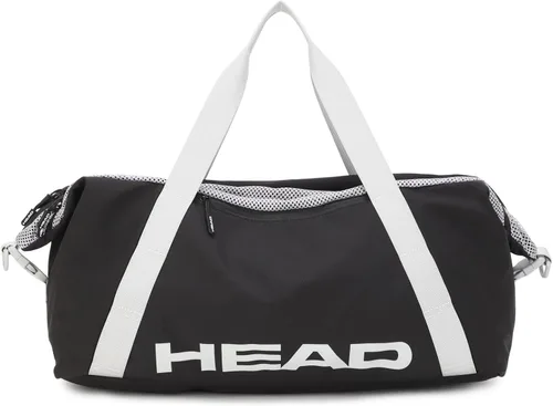 HEAD Bolsa de lona impermeable rosa de 45L para mujer, bolsa de gran capacidad para pasar la noche con correa desmontable, bolsa de viaje ligera