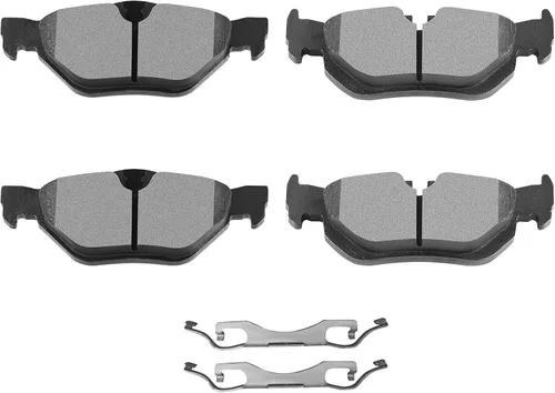 Miniatura 27 de SCITOO Juego de pastillas de freno semimetálicas delanteras D412 para Chevrolet Camaro 1988-1991, Chevrolet Corvette 1988-1996, Pontiac Firebird