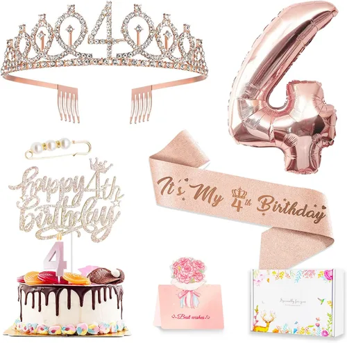 Miniatura 15 de Decoraciones de cumpleaños número 20 para mujer, banda y corona de cumpleaños, decoración de pastel y velas, globos de números, regalos de 20