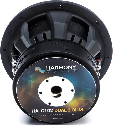 Miniatura 5 de Harmony Audio HA-C102 Car Stereo Competition Carbon 10 "Sub 2000W Dual 2 Ohm Subwoofer Nuevo