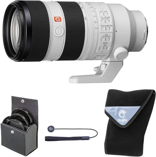 Sony FE 2.756-7.874 in f/2.8 GM OSS II lente para montura E, paquete con kit de filtro UV CPL ND2, envoltura de lente, garantía limitada de 1 año