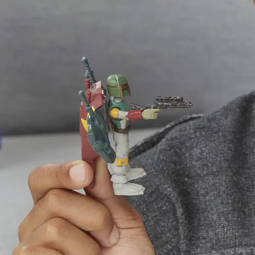 Miniatura 5 de STAR WARS Mission Fleet Gear Class Boba Fett Capture in the Clouds - Figura y vehículo a escala de 2.5 pulgadas, juguetes para niños a partir de 4