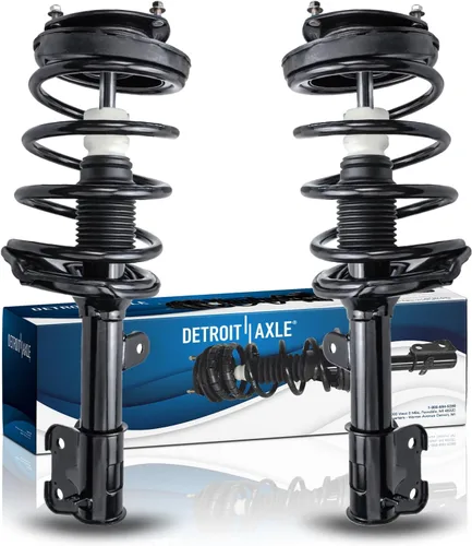 Miniatura 69 de Detroit Axle - 2 puntales delanteros para Chevy Equinox GMC Terrain Saturn Vue Pontiac Torrent Suzuki XL-7 Captiva Sport Struts completos con muelle