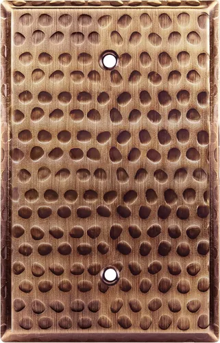 Miniatura 13 de LIDER Placa de Pared de Metal en Blanco, Cubierta de Tomacorriente en Blanco de Acero Inoxidable, Resistente a la Corrosión, Tamaño Mediano 1-Gang