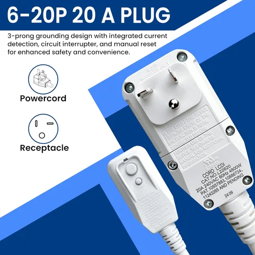 Miniatura 3 de Klimaire Bomba de calor PTAC R-32 de aire acondicionado de 12,000 BTU con control remoto y calentador eléctrico de 3,5 kW -230V
