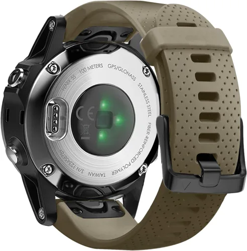 Miniatura 15 de ANCOOL - Correa para Garmin Fenix 5S, de ajuste fácil, de silicona suave de 20 mm de ancho, correa de reloj para Fenix 5S, #2-Negro