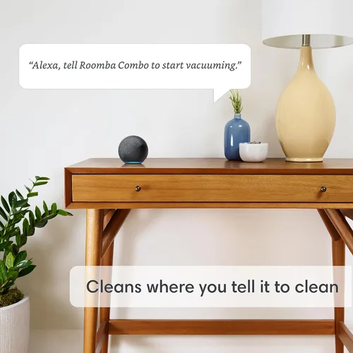 Miniatura 8 de iRobot Roomba Combo i5 Robot aspiradora y trapeador – Limpia por habitación con mapeo inteligente, funciona con Alexa, limpieza personalizada